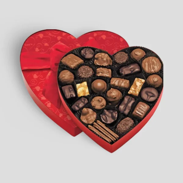 Valentines Chocolate Heart Boxes - Image 4